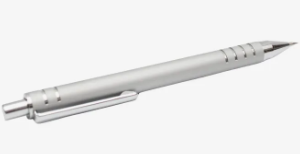Silver Color Radius Metal Mechanical Pencil | Dark Bold & Smooth Writing | Radius 7013N 0.5mm Tip Mechanical Pencil