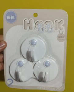Round Wall Hooks 3 Pcs Set