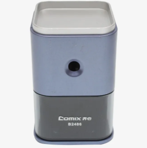 Navy Blue Color Comix Adjustable Pencil Sharpener
