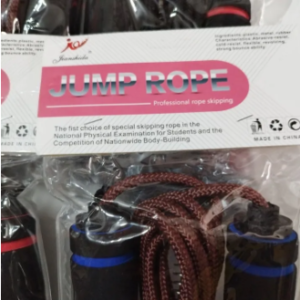 Skipping Rope Soft Handle Adjustable Rope