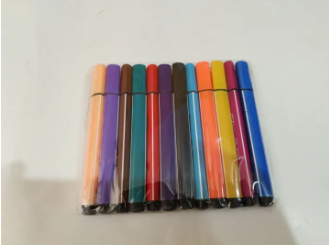 Multi color Sign Pens True Colours | Non Toxic Food Grade Ink Multicolor Sign Pens With Ventilated Caps