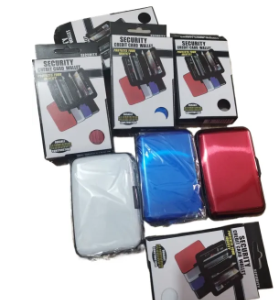 Pvc Card Box With Lock to Keep ATM/ Credit Cards Safely