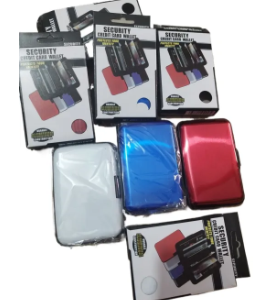 Pvc Card Box With Lock to Keep ATM/ Credit Cards Safely