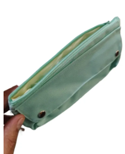 Double Pocket Washable Pencil Case For Students Single Pc - Image 3