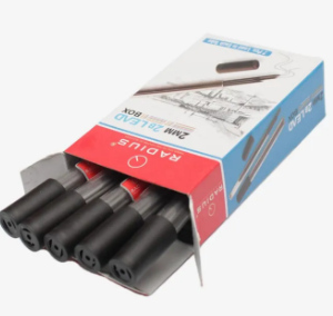 Black Color 2mm 2B Lead Box Pack Of 7 pcs lead in each tube (10tube)