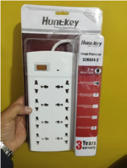 Huntley 8 Port Extension Cord 2M wire Length