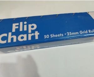 Flip Chart Paper 50 Sheets In Roll Shira/ Oddy