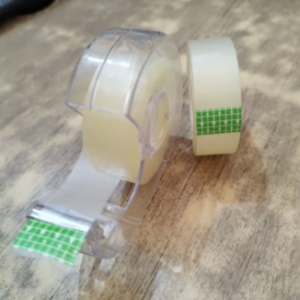 Scoth Tape With Dispenser Single Pc