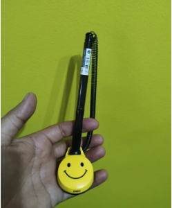 Desk Pen With Stand 0.7 Mm Ball Pen /Table Pen Smiley Single Pc