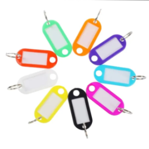 Multicoloured Small Size Key Ring 50 Pcs Box