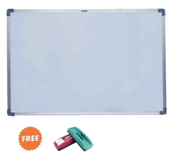 White Board Indian Bestosign 3x4 Size + Duster & Marker free