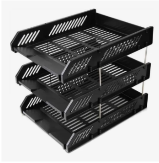 Office Tray/ Three Layer Office File Tray - Image 2