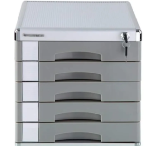 Desktop Comix File cabinets Rack With Lock 5-Layers Drawer