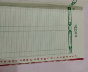 Ledger Book Ashoka Number 4 Single pc