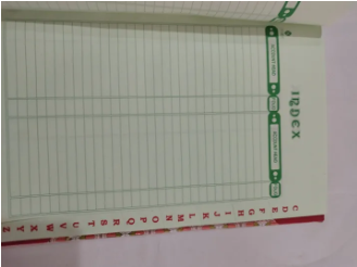 Ledger Book Ashoka Number 4 Single pc