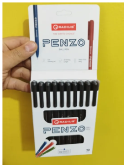 Radius Penzo Gel Pen 10 Pcs Pkt - Image 5