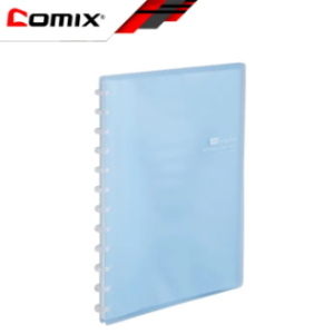 Multi Color Simplus A4 Refillable Clear Book 20 Pocket