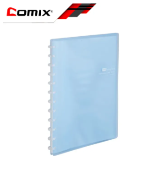 Multi Color Simplus A4 Refillable Clear Book 20 Pocket - Image 6