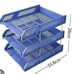 3 layer Desktop Plastic File Tray