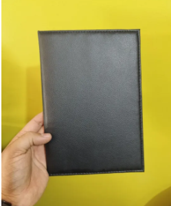 Stationery Ghar A5 Size Leather Cover Menu Book 5/6 Sheets Used For Restaurants,Cafe Hotels