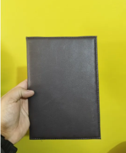 Stationery Ghar A5 Size Leather Cover Menu Book 5/6 Sheets Used For Restaurants,Cafe Hotels