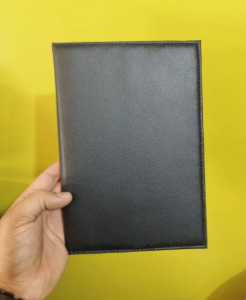 Stationery Ghar A5 Size Leather Cover Menu Book 5/6 Sheets Used For Restaurants,Cafe Hotels