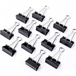 Binders Clips 25 Mm Size 12 Pcs In Pack