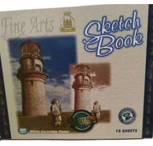 A4 Size Fine Arts Sketh Book 145 Gsm 18 Sheets