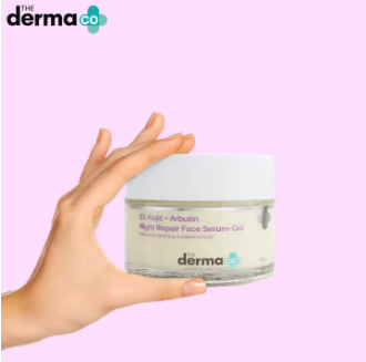 the derma co 1% KOJIC + ARBUTIN NR FACE SERUM GEL 50GM