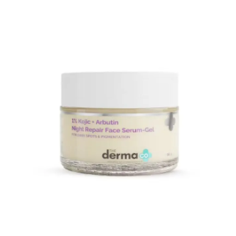 the derma co 1% KOJIC + ARBUTIN NR FACE SERUM GEL 50GM - Image 4