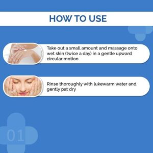The derma co AHA + BHA FOAMING FACIAL CLEANSER 100ML