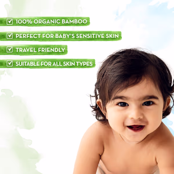 MAMAEARTH BABY WIPES TRAVEL PACK OF 15 PCS - Image 7