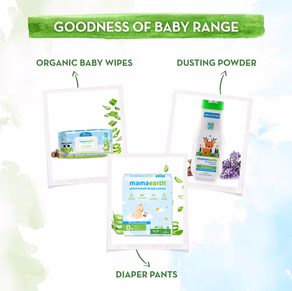 MAMAEARTH BABY WIPES TRAVEL PACK OF 15 PCS - Image 4