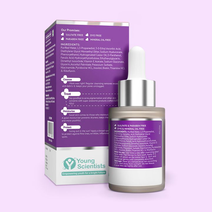 The derma co 5% VITAMIN C DAILY FACE SERUM - Image 4