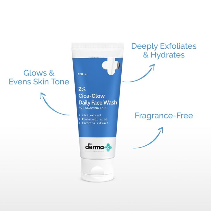 The derma co 2% Cica-Glow Daily Face Wash - Image 8