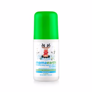 MAMAEARTH BREATHE EASY VAPOUR ROLL-ON, 40ML