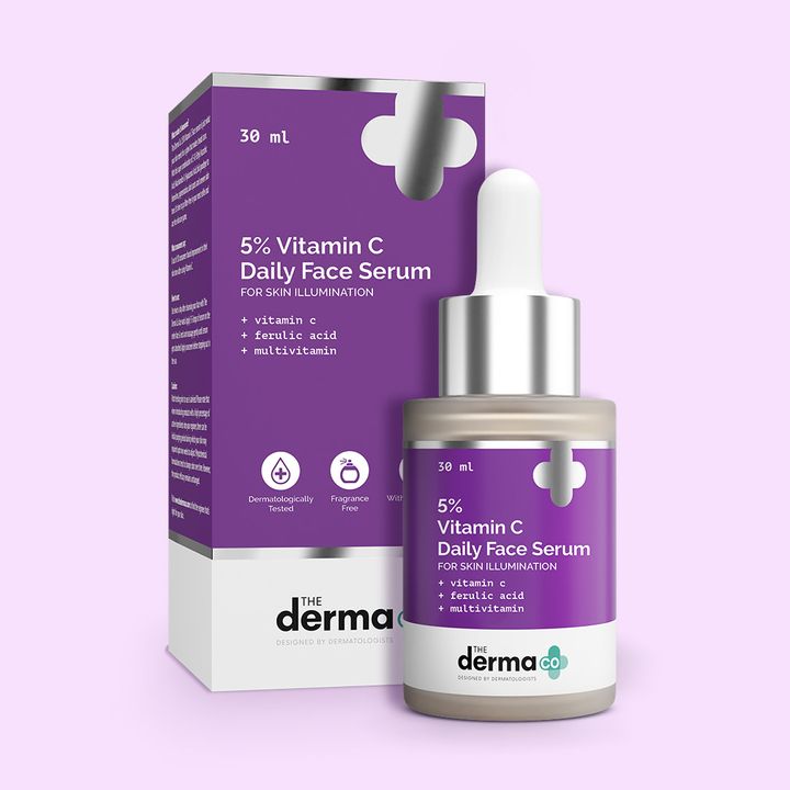 The derma co 5% VITAMIN C DAILY FACE SERUM