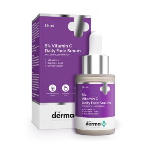 The derma co 5% VITAMIN C DAILY FACE SERUM