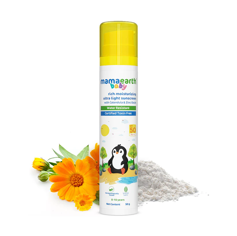 MAMAEARTH BABY RICH MOISTURIZING SUNSCREEN