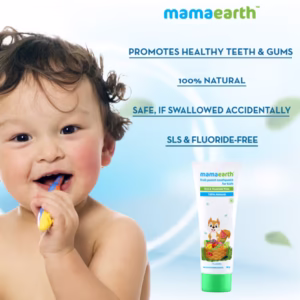 MAMAEARTH FRUIT PUNCH TOOTHPASTE FOR KIDS 50 GM