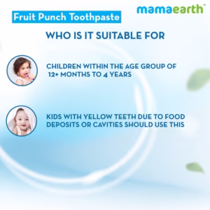 MAMAEARTH FRUIT PUNCH TOOTHPASTE FOR KIDS 50 GM