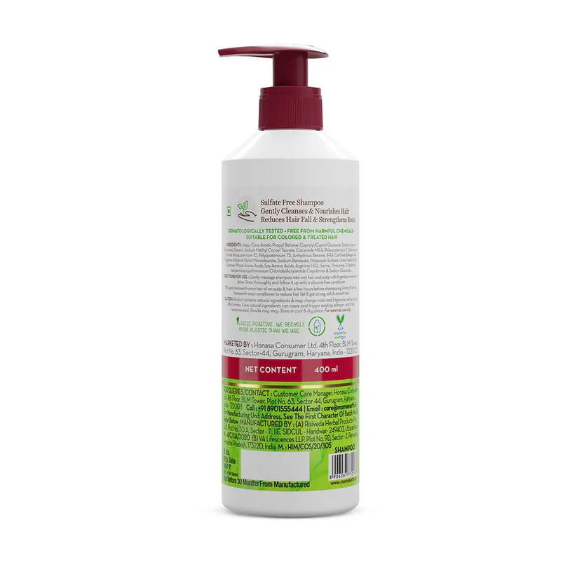 MAMAEARTH ONION SHAMPOO 400 ML - Image 2