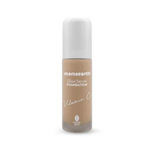 MAMAEARTH GLOWSERUM FOUNDATION-01 IVORYGLOW 18ML