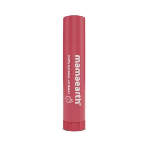MAMAEARTH N 100% NATURAL LIP BALM VIT E & STRAWBERY