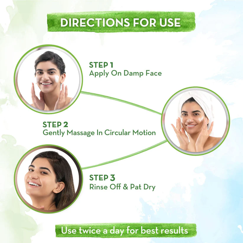 MAMAEARTH OIL FREE FACE WASH 100ML - Image 5