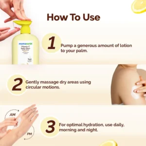 Mamaearth Vitamin C Daily Glow Body Lotion 400