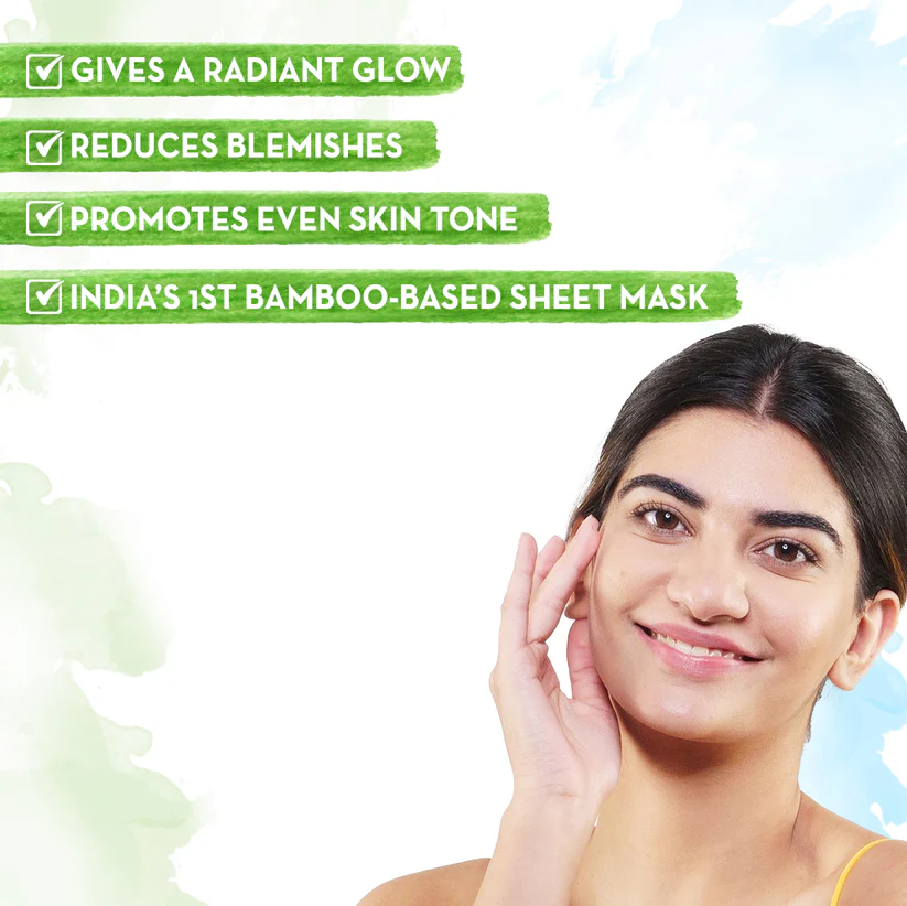 MAMAEARTH VITAMIN C BAMBOO SHEET MASK - Image 6