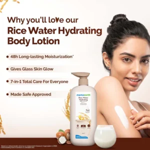 Mama earth Rice Water Hydrating Body Lotion 400