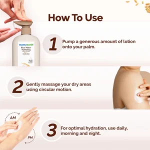 Mama earth Rice Water Hydrating Body Lotion 400