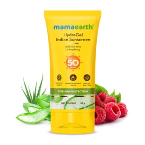 MAMAEARTH HYDRAGEL INDIAN SUNSCREEN 50 GM